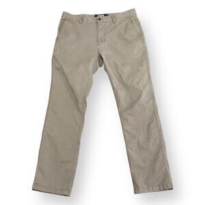 Mountain Khakis Pants Mens 36x32 Beige Khaki Homestead Chino Modern Fit Stretch